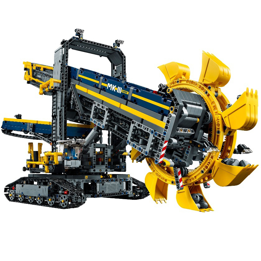 Lego Technic. Лего Техник. Роторный экскаватор  
